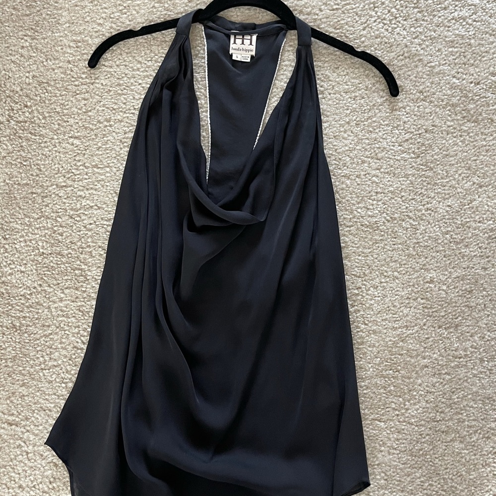 Beaded haute hippie tank